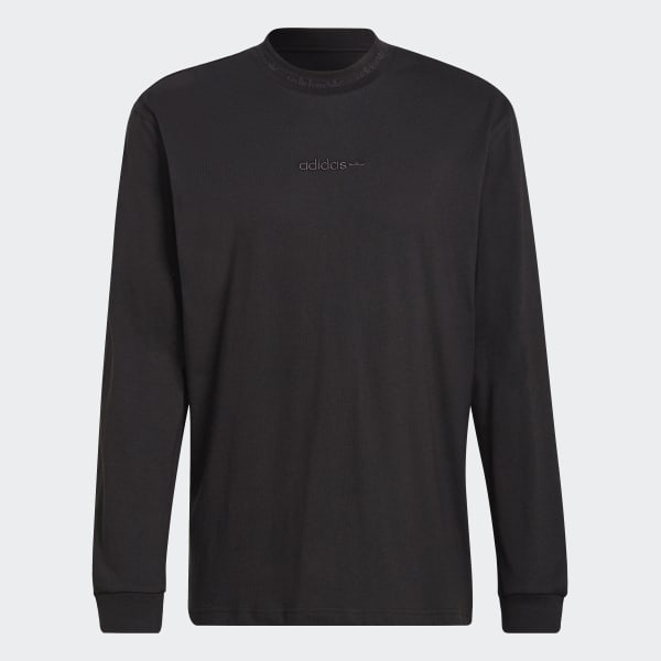 Balenciaga - Men - Adidas Oversized Striped logo-print Cotton-jersey T-Shirt Black - 1