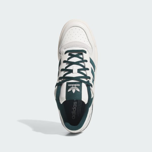White Forum Low CL Shoes
