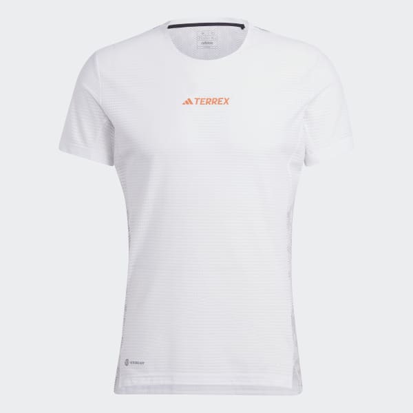Weiss TERREX Agravic Pro Trail Running T-Shirt