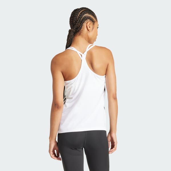 White Hyperglam Training Tank Top