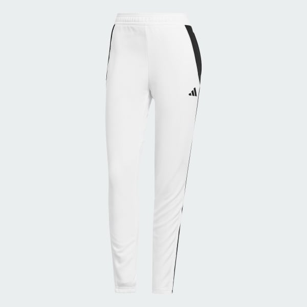 White Tiro 24 Training Pants