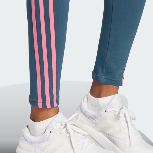 Turquoise 3-Stripes - Icons Leggings adidas | adidas Future Singapore