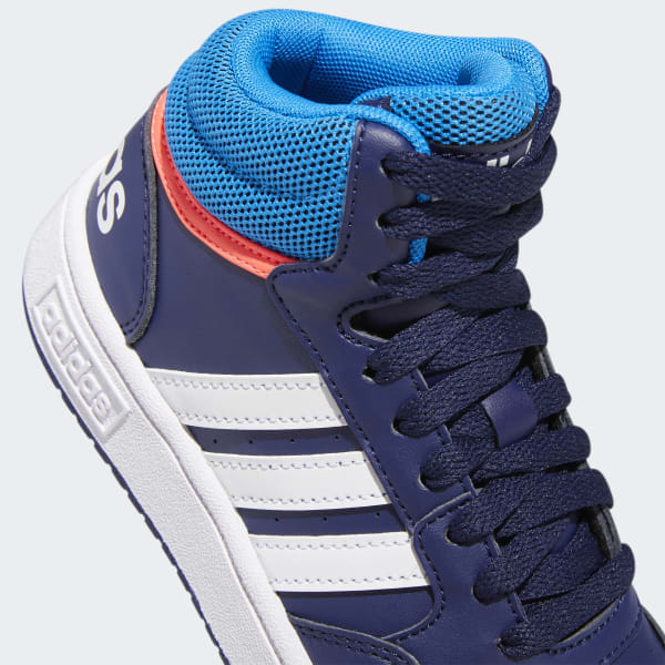 Niebieski Hoops Mid Shoes LWO39