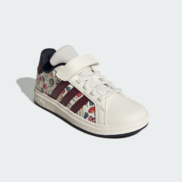 Blanco Zapatillas Grand Court 2.0 Niños