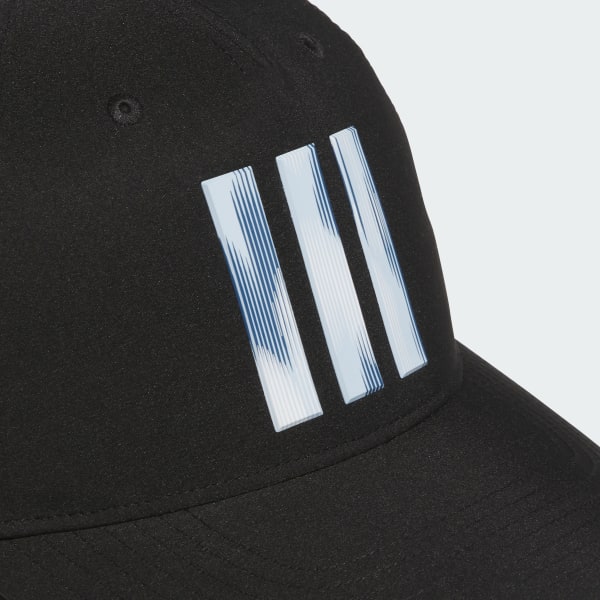 Hitam TOPI 3-STRIPES TOUR PRINT