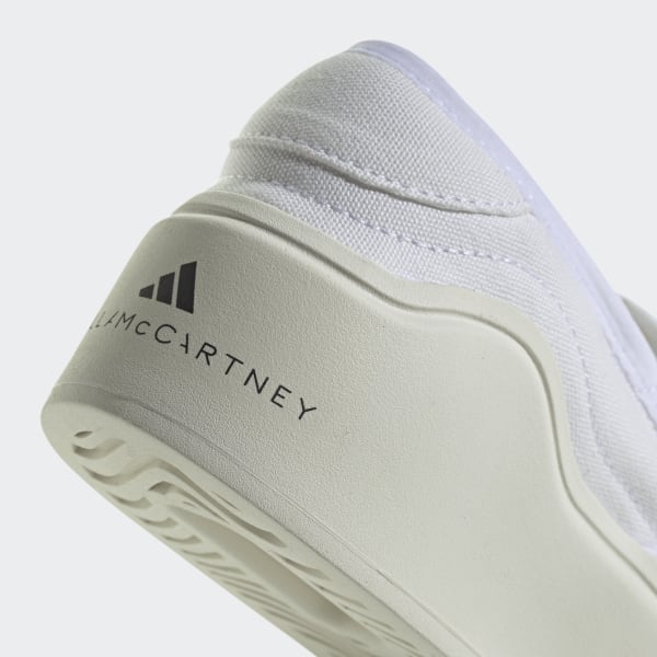 adidas by Stella McCartney Court Slip-On Shoes - White | Unisex Lifestyle |  adidas US