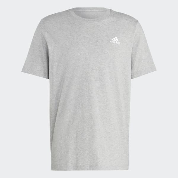 Adidas originals sweatshirt with best sale embroidered small logo grey