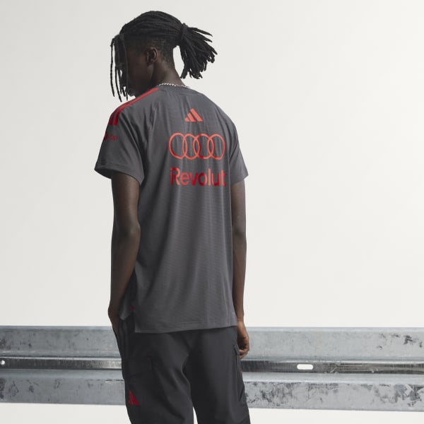 Black AUDI REVOLUT F1 TEAM MECHANICS JERSEY