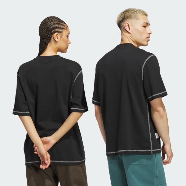 Black SHMOOFOIL HEAVYWEIGHT T-Shirt
