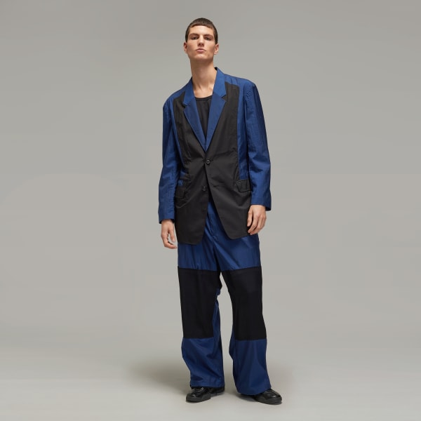 Blue Y-3 Ultralight Nylon Pants