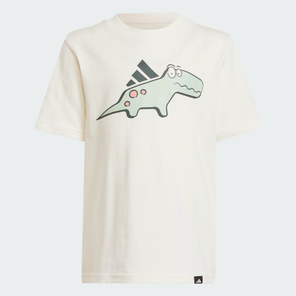White Adiraptor Graphic Tee Kids