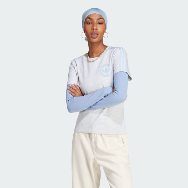 Gris Camiseta Graphic