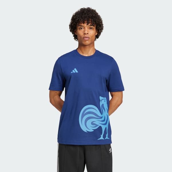 Blue France Graphic T-Shirt