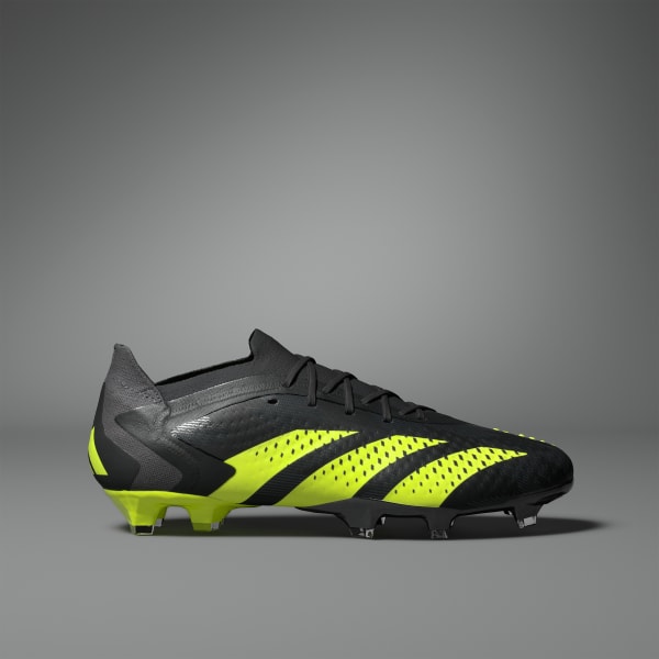 adidas Predator Accuracy.1 Low Firm Ground Soccer Cleats - Black, Unisex  Soccer