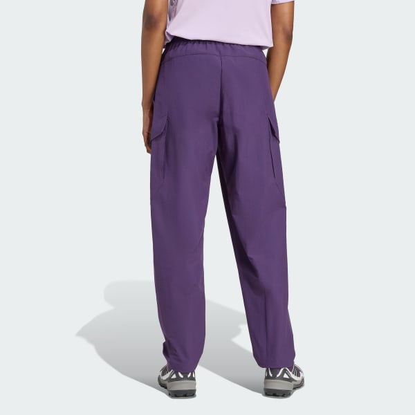 Purple Terrex Xploric Cargo Joggers