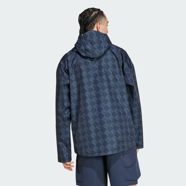 modrá Vetrovka Real Madrid Seasonal Half-Zip