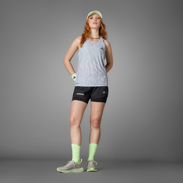 Szary Ultimate AIRCHILL Engineered Running Tank Top
