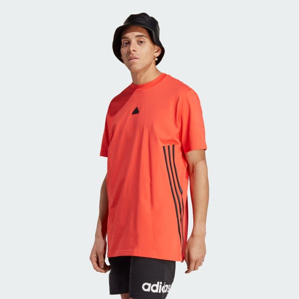 Adidas 3 stripes orange sale