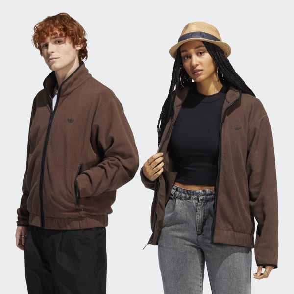 Brown Sherpa Fleece Jacket (Gender Neutral) O3773