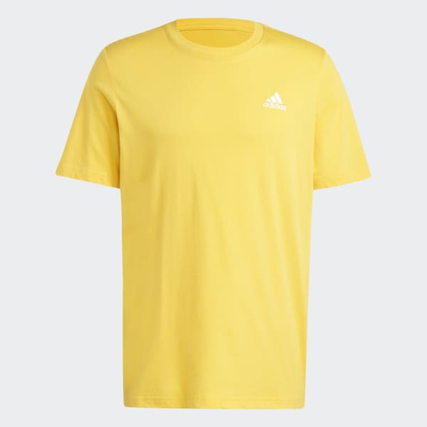 Gold Essentials Single Jersey Embroidered Small Logo Tee