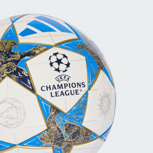 Vit UCL League J290 25/26 League Stage boll för barn
