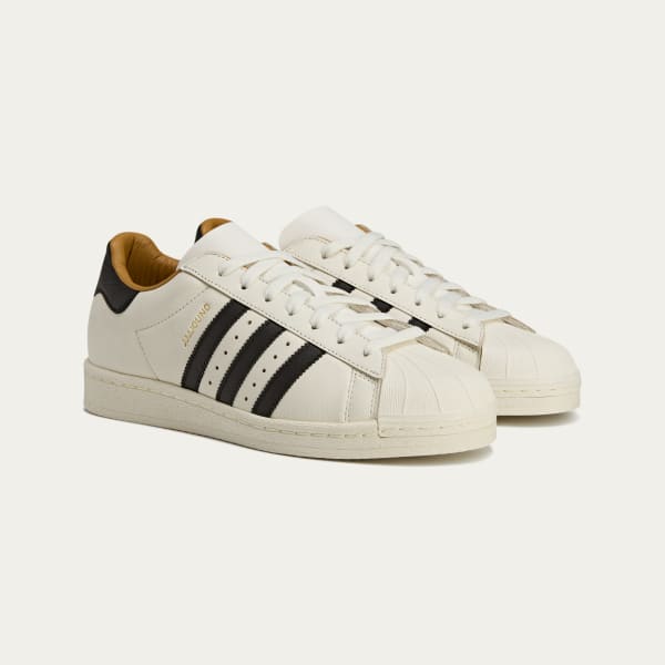 White Superstar JJJJound Shoes