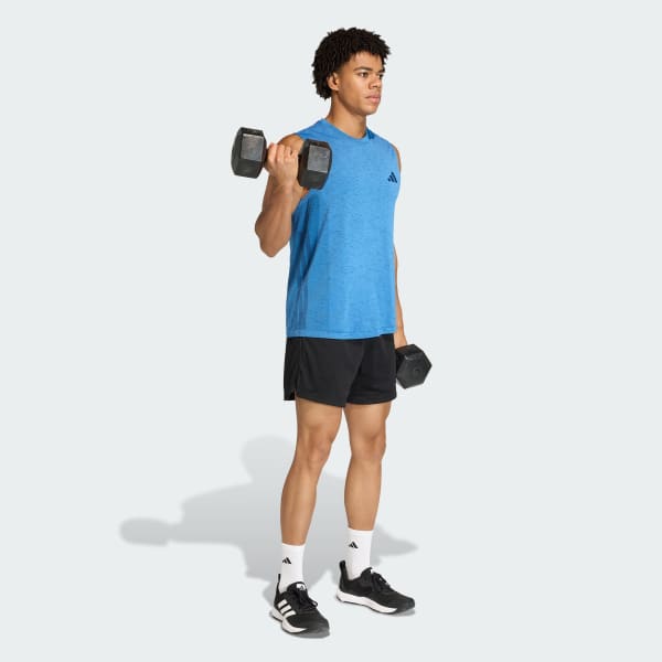 Black D4T PrimeLift Essentials Workout Mesh Shorts