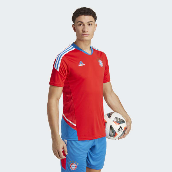 Asumir Astronave raqueta Camiseta entrenamiento FC Bayern Condivo 22 - Rojo adidas | adidas España