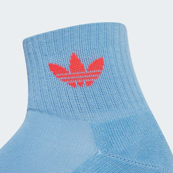 blauw Mid Sokken 3 Paar