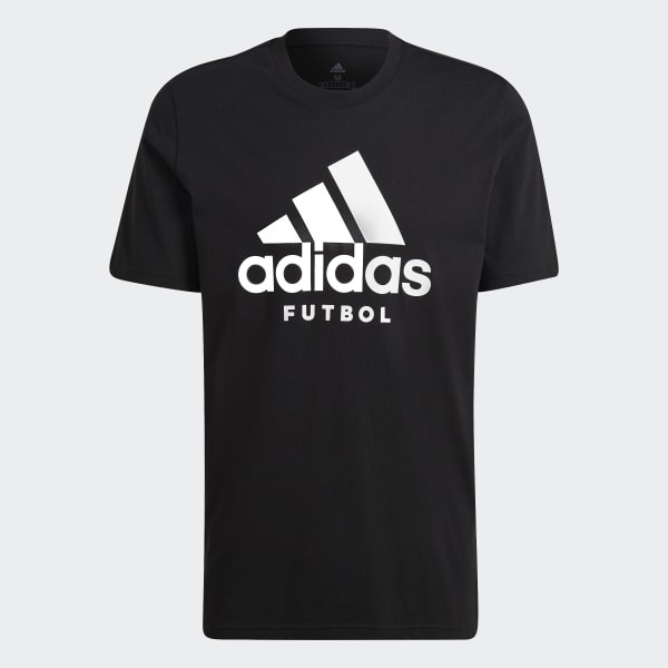 Negro Polera Futbol Logo
