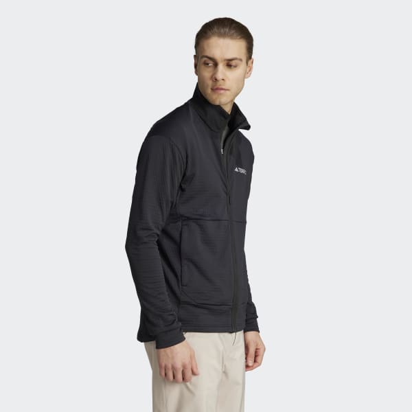 cerná Bunda Terrex Multi Light Fleece Full-Zip