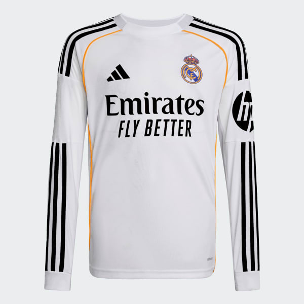 Real Madrid 25/26 Home Jersey Long Sleeve
