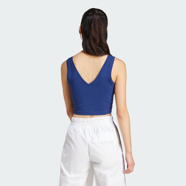 Blue Essentials Small Logo Cotton Lifestyle Tank Top