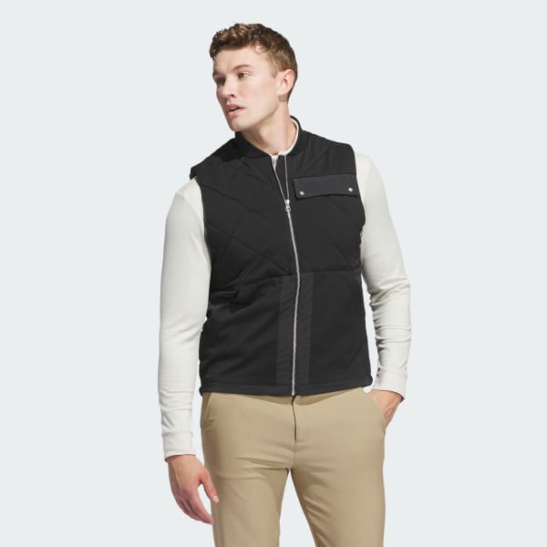 Golf zip vest deals