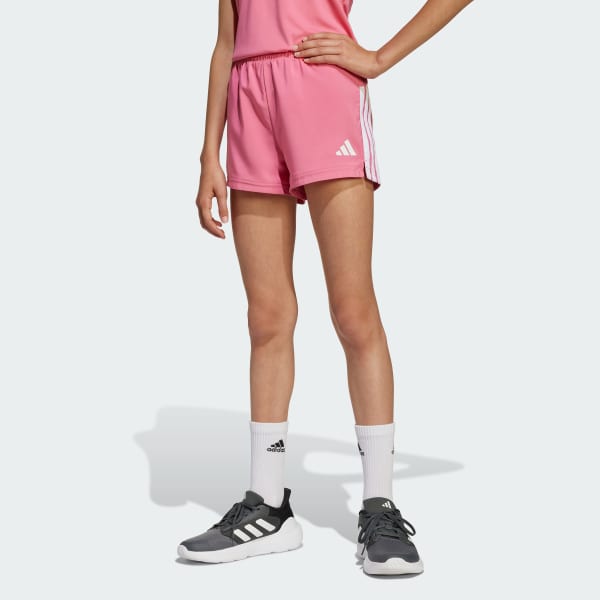 Pink Train Essentials 3-Stripes Kids shorts