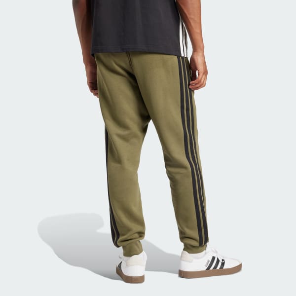 Essentials 3-Stripes Fleece Pants