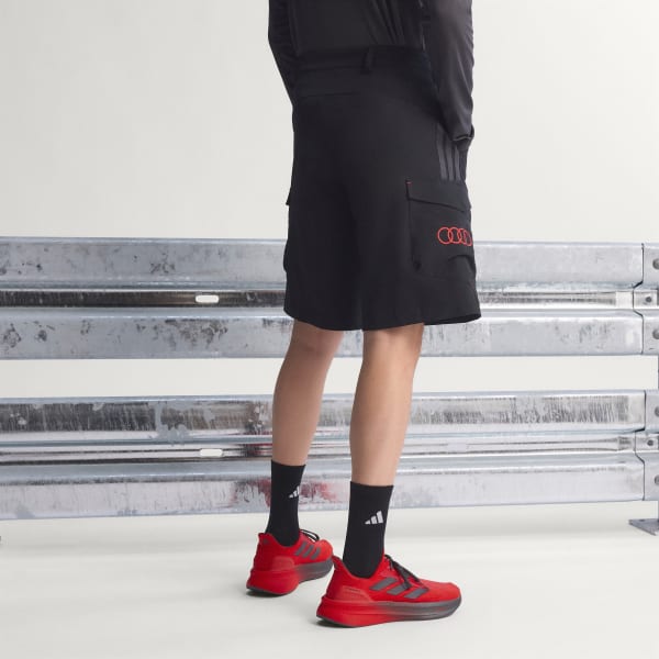 Negro Short para mecánico del equipo Audi Revolut F1