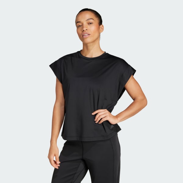 Negro Polera Yoga