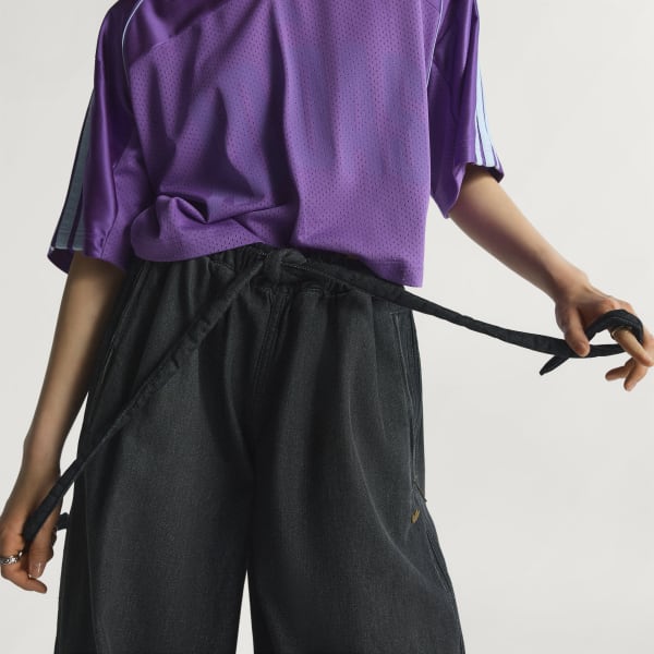 Nero Pantaloni Trackpants in Denim