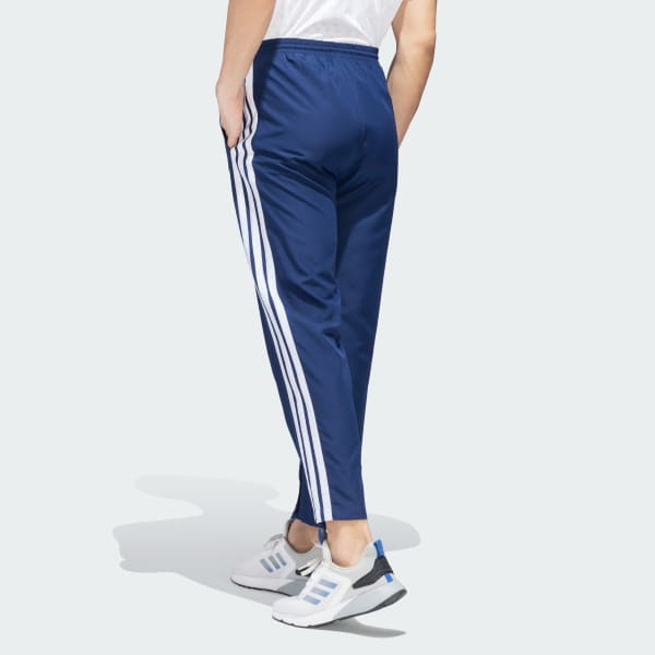 Blue 3-Stripes Stanford Open Hem Pants
