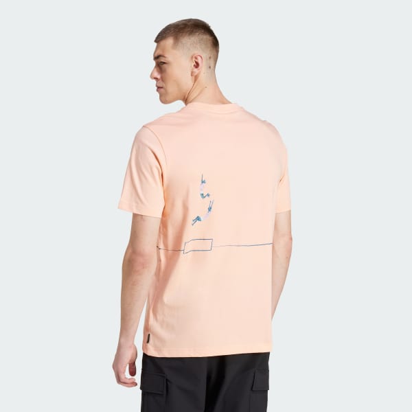 Rosado Polo adidas Originals