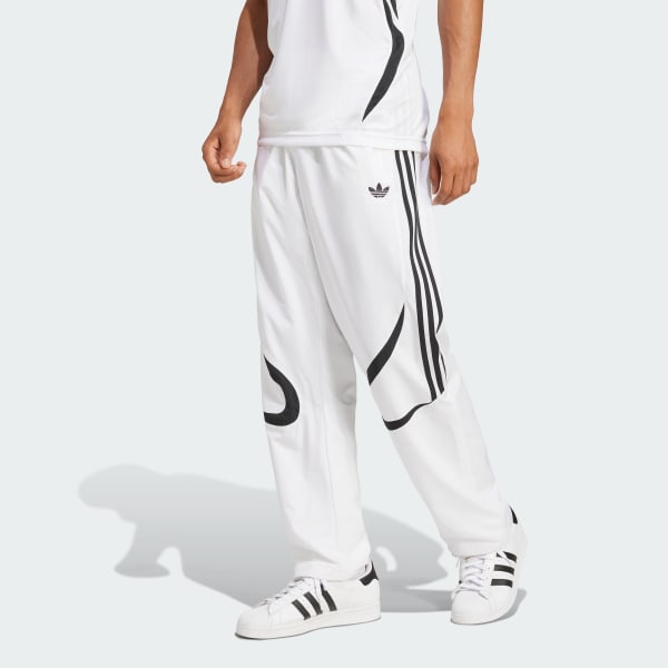 Blanc Pantalon de survêtement Adicolor Teamgeist