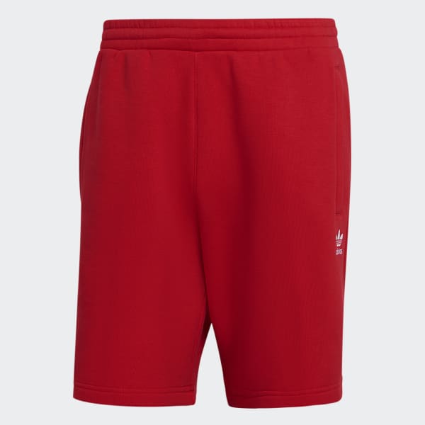 adidas Trefoil Essentials Shorts - Red | adidas UK