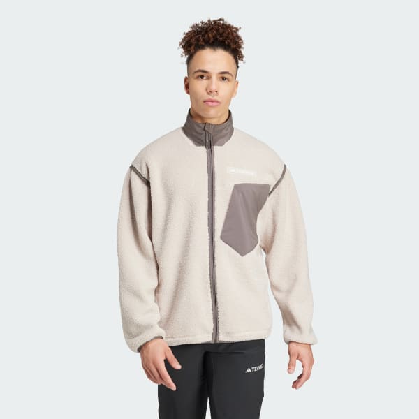 Chaqueta de Felpa Terrex Xploric High Pile - Verde adidas | adidas