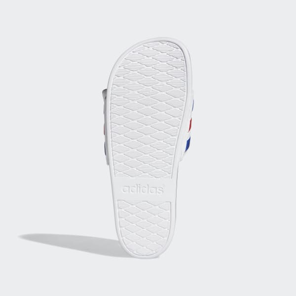 สีขาว รองเท้าแตะ Adilette Comfort Adjustable GTD10