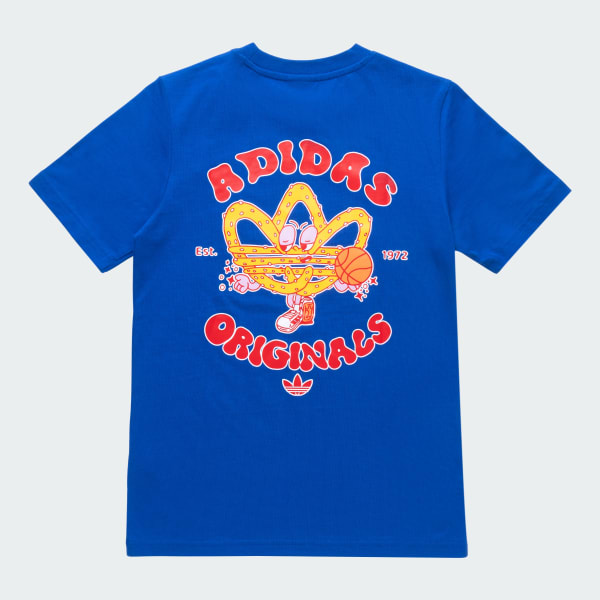 Blue adidas Originals Junior T-shirt