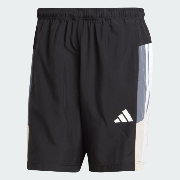 Black Train Essentials Seasonal Colorblock Shorts
