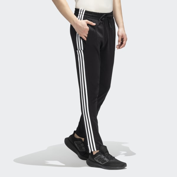 【送料無料/新品】 adidas India adidas | Black - PANTS JERSEY SINGLE STRIPES 3 ウォーキング・ランニングウェア