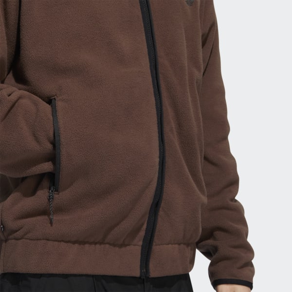 Καφέ Sherpa Fleece Jacket (Gender Neutral)
