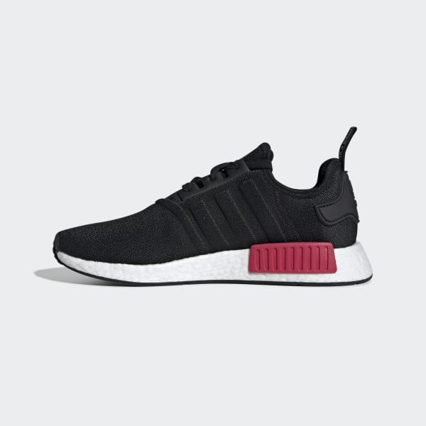 NMD R1 Black and Red Shoes | adidas 